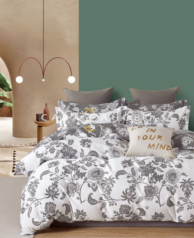 Ткань Сатин Твил набивной 235 см. 115гр. В рис. 162