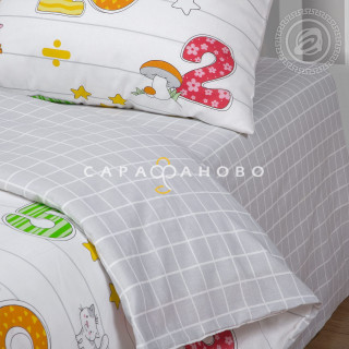 Ткань бязь 150 см Считалочка (Компаньон) рис 11558 вид 1
