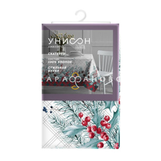 Скатерть рогожка Унисон 33015-1 Celebration