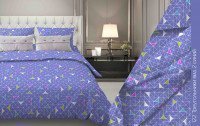 Ткань Бязь 150 см 105 гр рис. 122в2 Треугольники, миниатюра 1