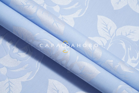 Ткань Тик смесовой 220 см 1546-1 СЕРЕБРО GL