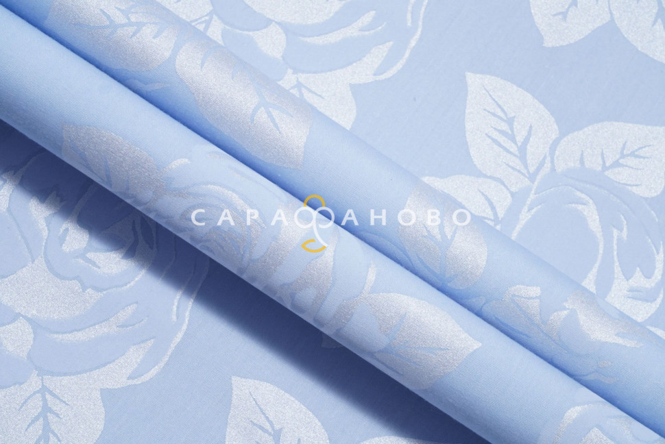 Ткань Тик смесовой 220 см 1546-1 СЕРЕБРО GL