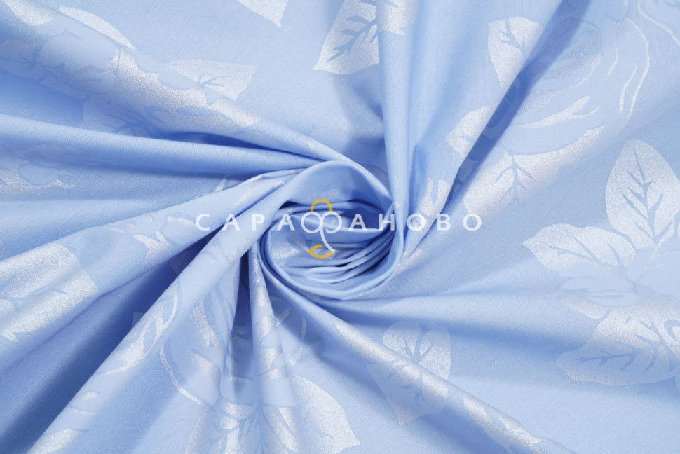 Ткань Тик смесовой 220 см 1546-1 СЕРЕБРО GL