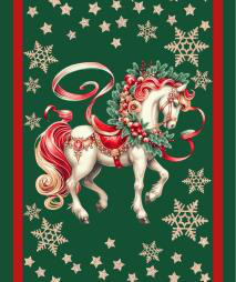 Ткань Полотно вафельное 50 см набивное арт 60 