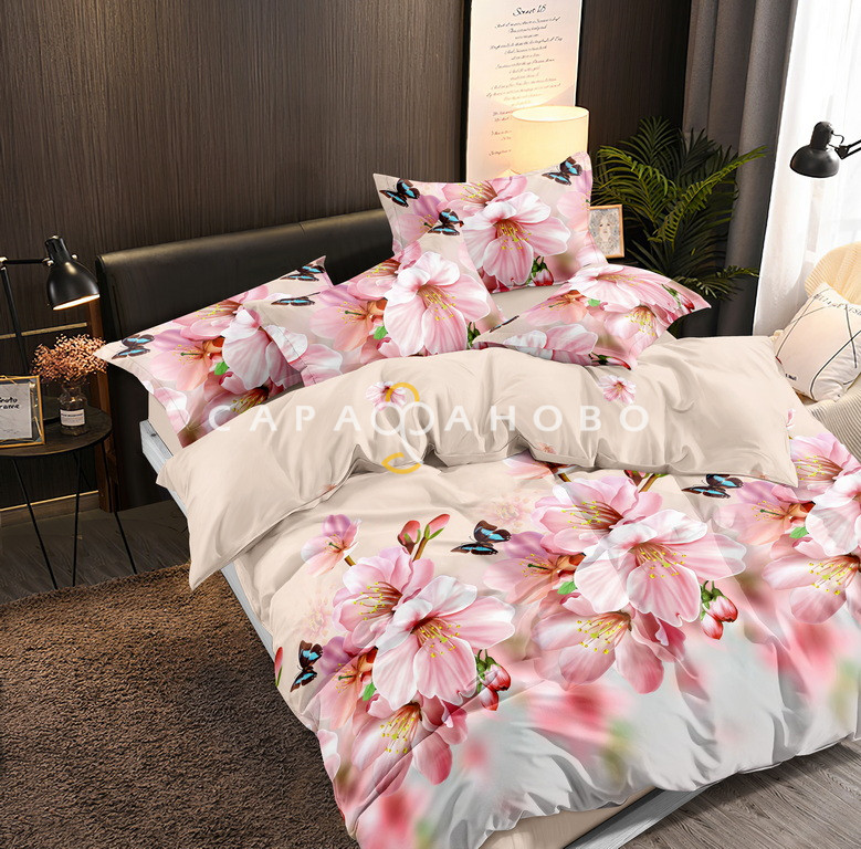 Ткань Поплин 220 см 110 гр А+В рис 1470