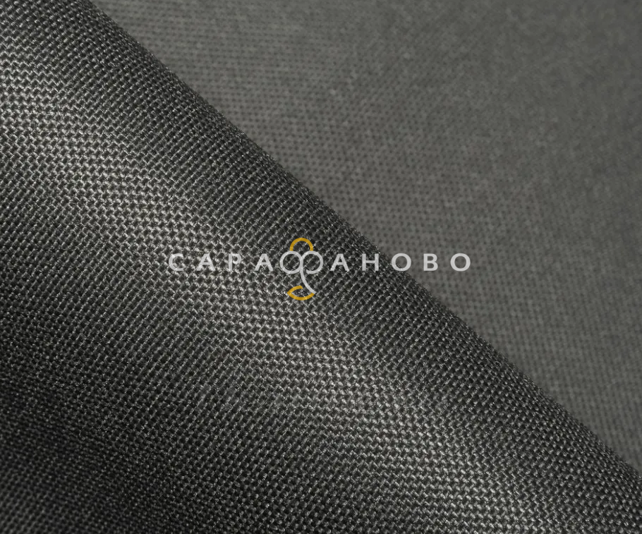 Ткан Оксфорд 600D, PU, 150 см, 210 гр, темно-серый 8