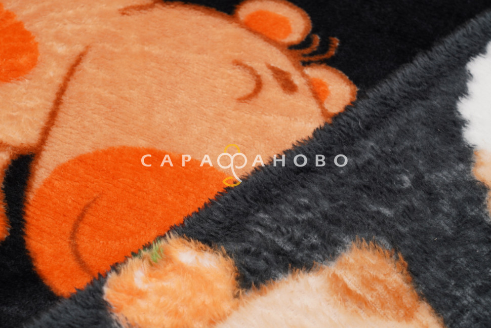 Ткань Велсофт (Аэрософт) 205 см рис Капибара (На отрез)