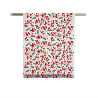Полотенце вафельное Унисон 33037-1 Sweet santa