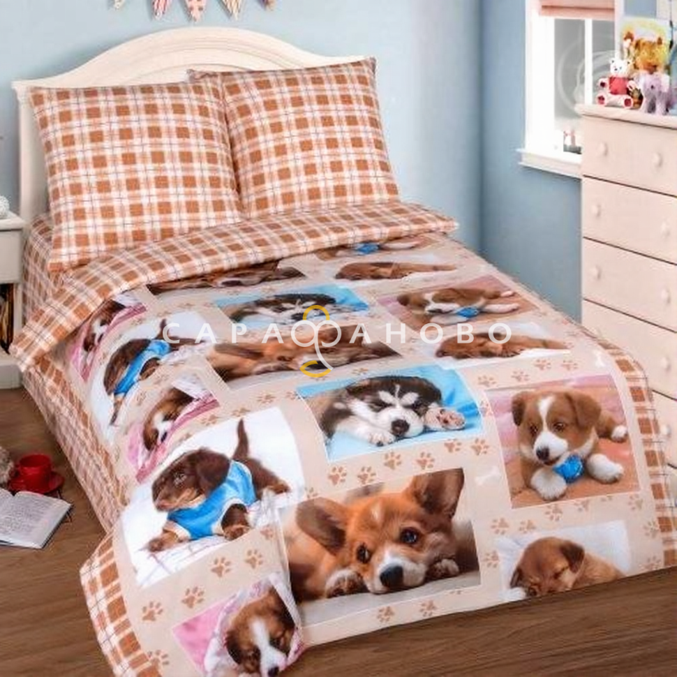 Ткань поплин 150 см рис 10626 вид 1