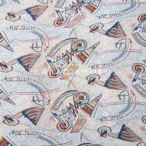 Ткань Гобелен жаккард 200см рис 354