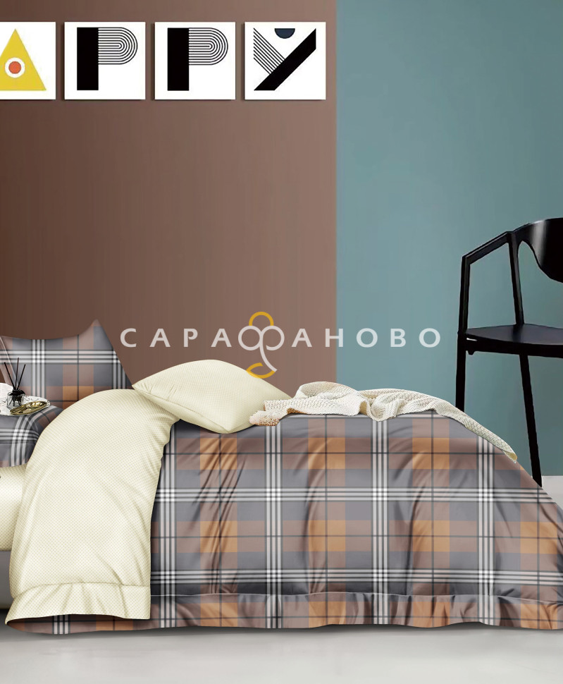 Ткань Сатин Твил набивной 235 см. 115гр. В рис. 164