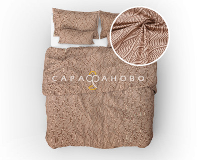 Ткань Бязь 220 см 120 гр рис Дарси вид 4 (компаньон)