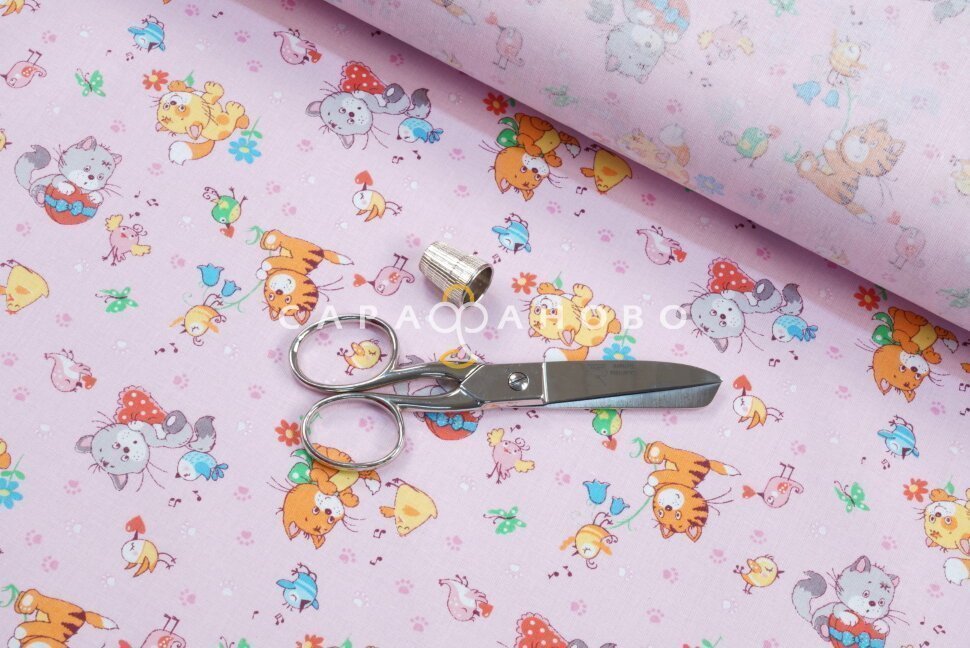 Ткань Ситец 95 см рис 21035 вид 3