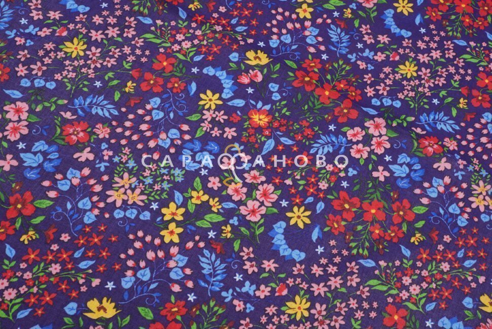Ткань Ситец 80 см рис 21219 вид 2
