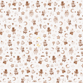 Перкаль 150 см наб рис 13461 вид 1 "Сладкий сон" 