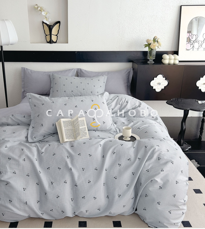 Ткань Сатин Твил 235 см 115 г/м2 А+В рис 27014