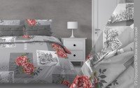 Ткань бязь 150 см 140 гр рис. 173в8 Городской пейзаж, миниатюра 1