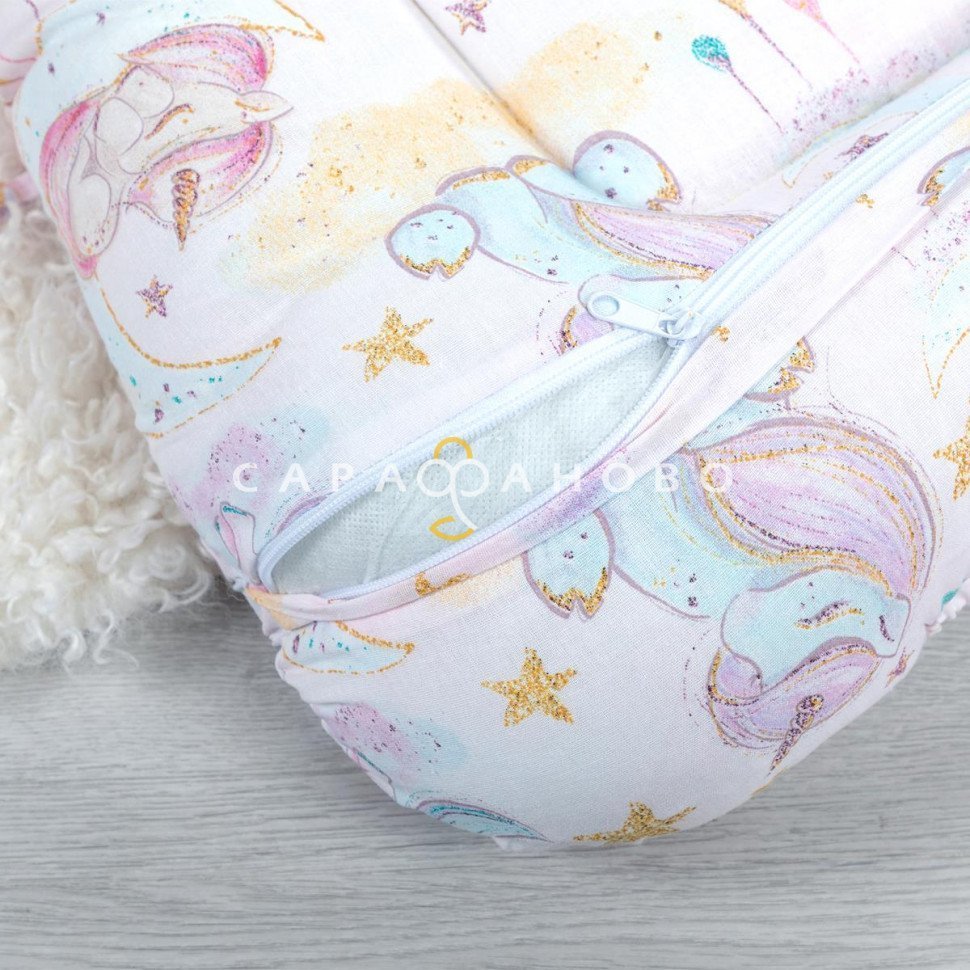 КПБ Матрасик-кокон Juno 13250-1 Sleep unicorns