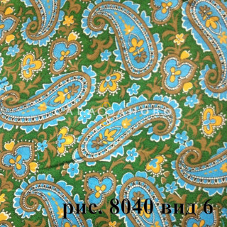 Ткань Бязь 150 см Плательная Коллекция рис 8040 вид 6