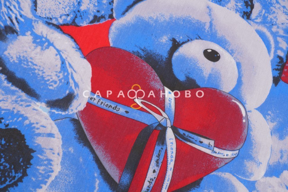 Ткань Бязь 150 см рис. 1932 Тедди