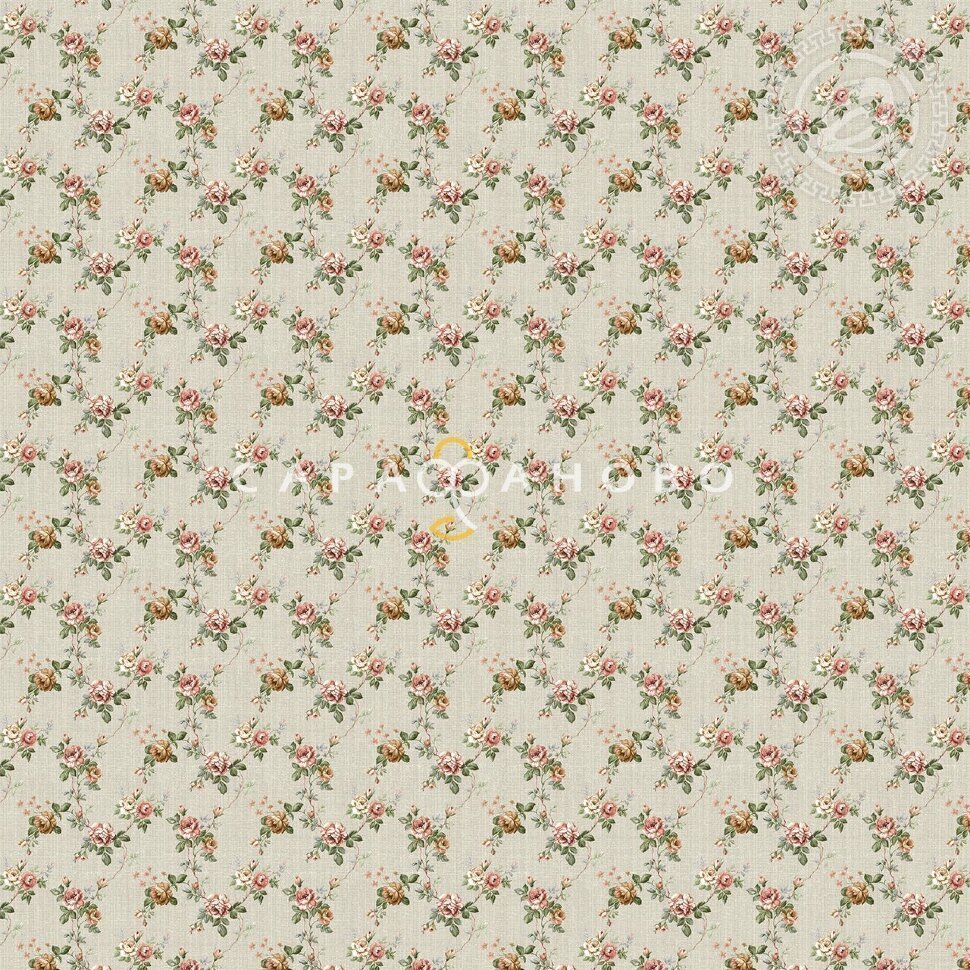 Ткань Рогожка 150 см рис. 12660-1 Ансамбль