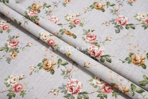 Ткань Рогожка 150 см рис. 12660-1 Ансамбль