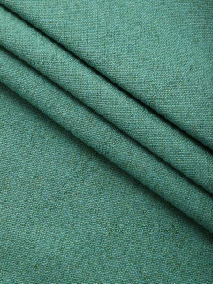 Ткань Рогожка 150 см 302 гр. Светло-изумрудный