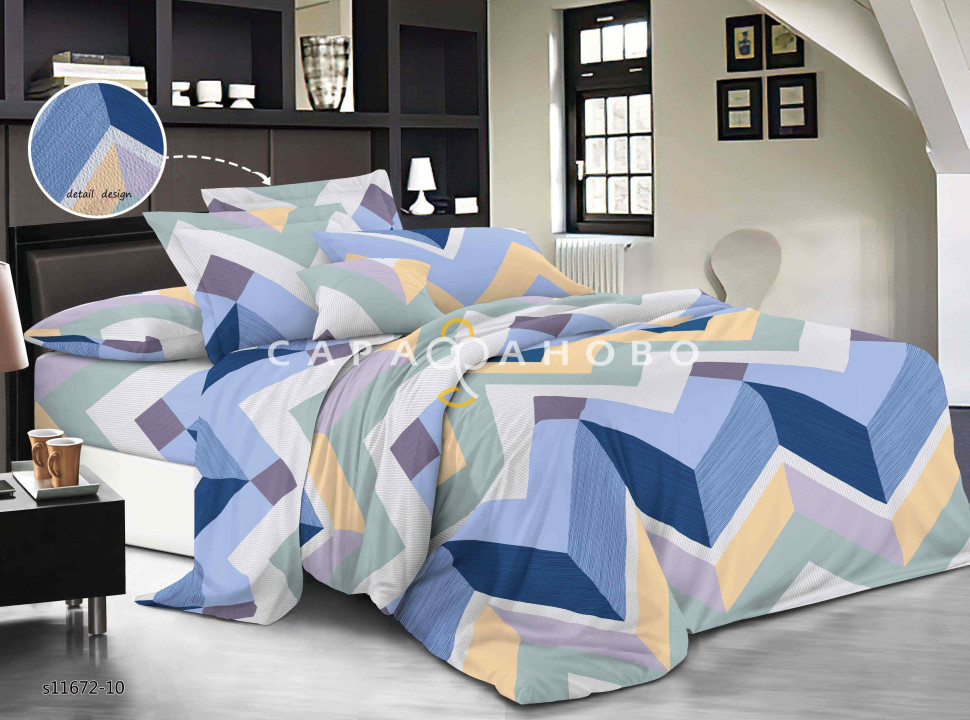 Полисатин набивной 220 см 80 гр рис 11672-10