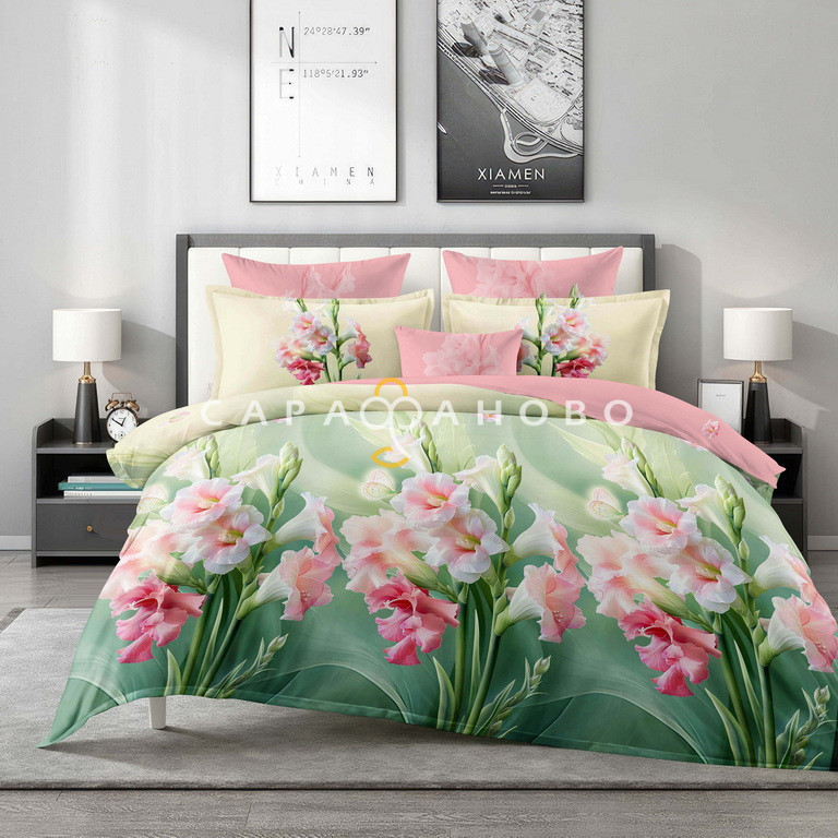 Ткань Поплин 220 см 110 гр А+В рис 1459