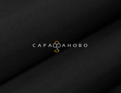 Ткан Оксфорд 600D, PU, 150 см, 210 гр, черный 124