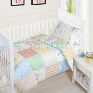 Ткань Бязь 150 см "Растишка" рис 11514-1