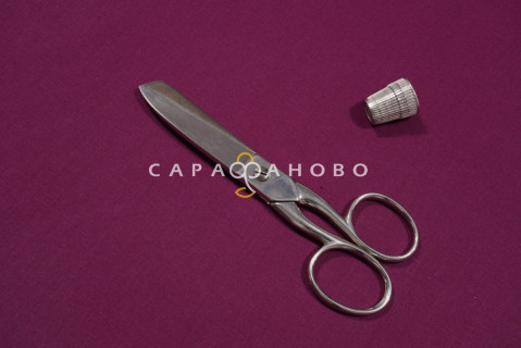 Ткань Поплин актив 220 см 115 гр цвет Вишня