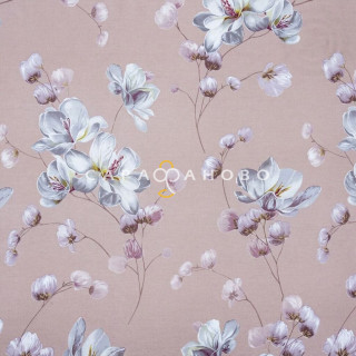 Ткань Бязь 220 см 120 гр рис Магнолия 13273-1 (ОСН)