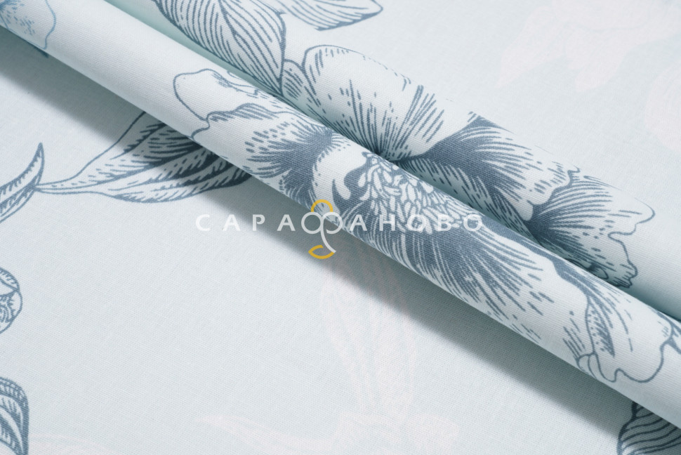 Ткань Бязь 220 см 120 гр рис 3023/1