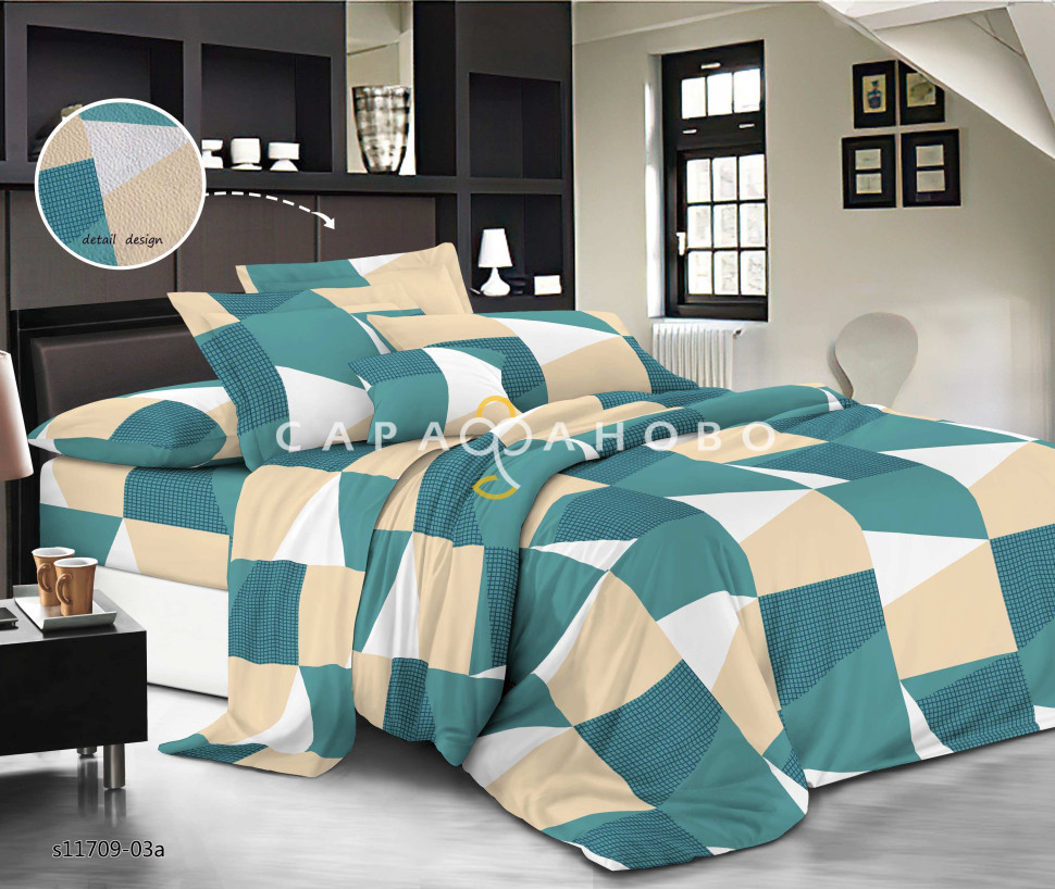 Полисатин набивной 220 см 80 гр рис 11709-03