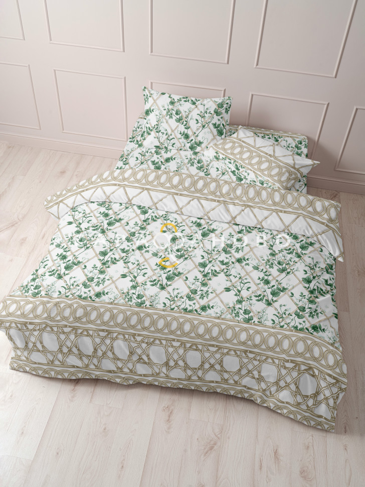 Ткань Бязь 220 см 142гр набивная рис 21743-1 1