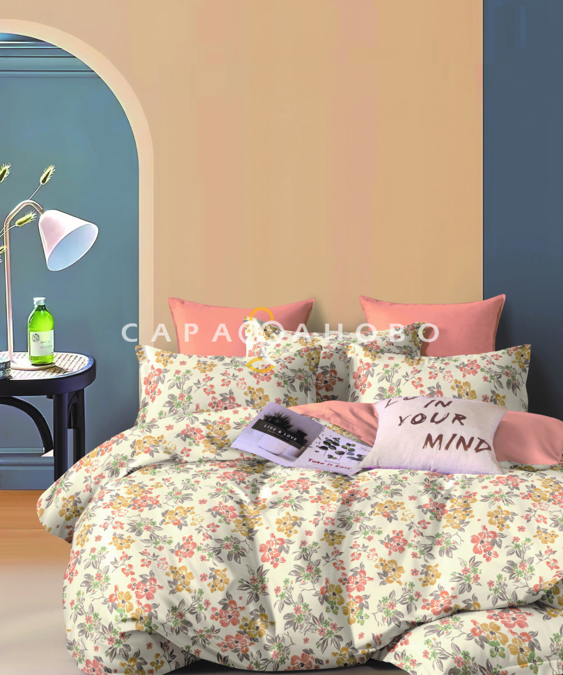 Ткань Сатин Твил набивной 235 см. 115гр. А+В рис.19