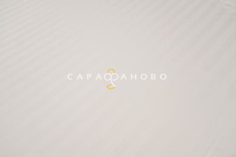 Ткань Сатин Страйп 1х1 250 см 120 гр цвет Жемчужный 86107/1