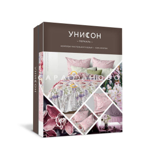 КПБ  Унисон Перкаль 24132-1/24133-4 Царство флоры