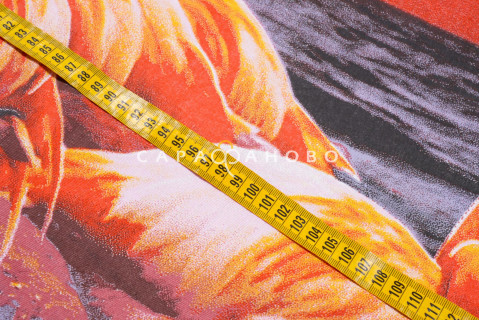 Ткань Бязь набивная 150 см рис 2064