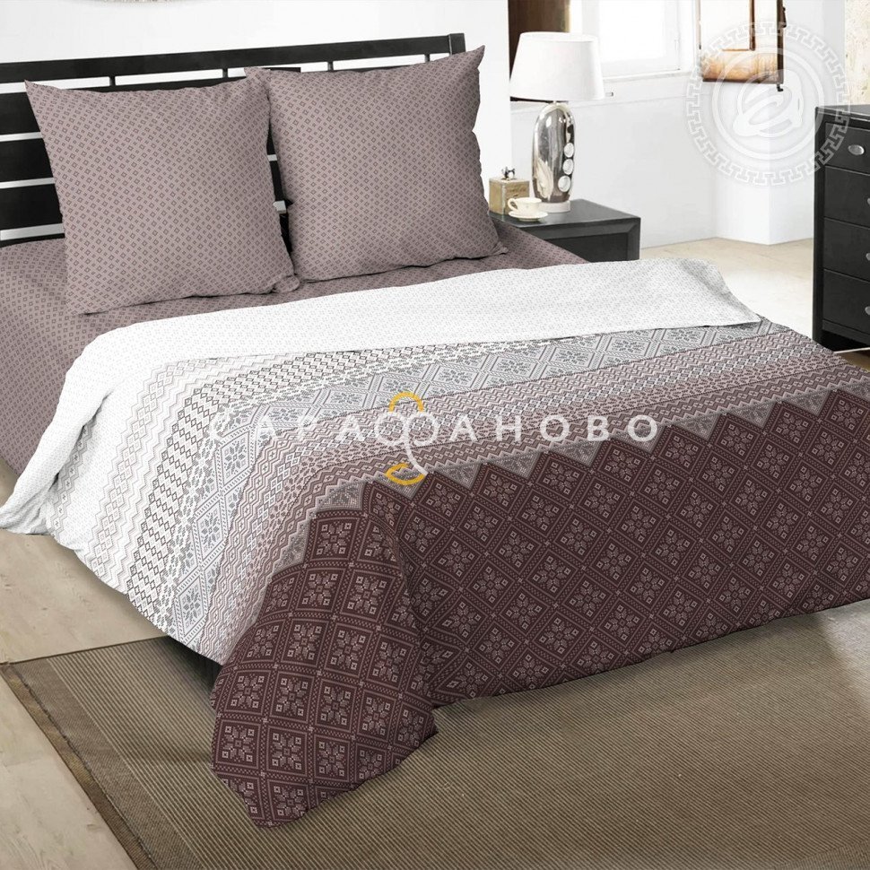 Ткань Бязь 220 см рис. 12508-1 Мирослава (компаньон)