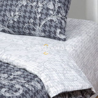 Ткань Бязь 220 см рис. 11379-1  Визит (компаньон)