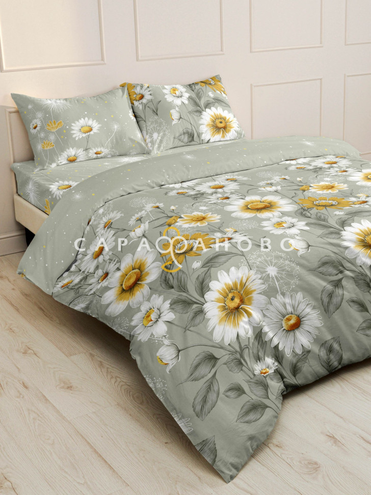 Ткань Бязь 220 см 142гр набивная рис 22045-1