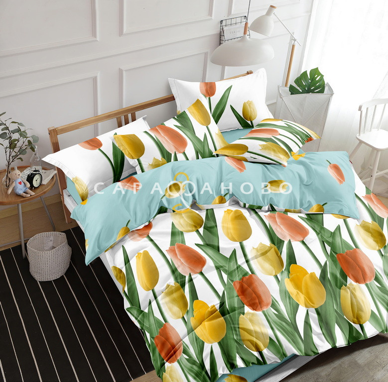 Ткань Поплин 220 см 110 гр А+В рис 1465