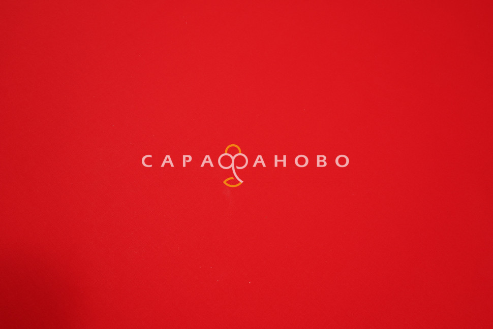 Ткань Саржа 150 см 240 гр №034 Красный