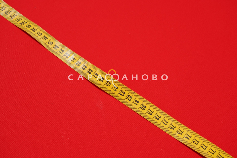Ткань Саржа 150 см 240 гр №034 Красный