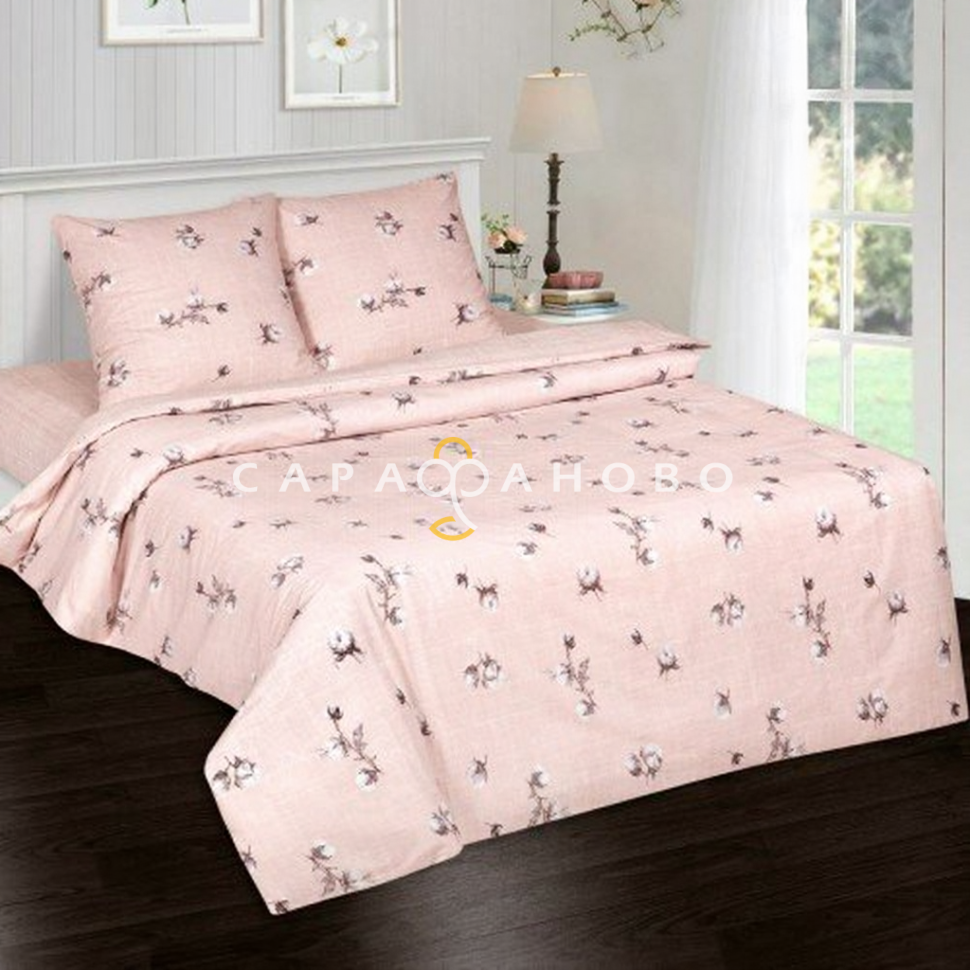 Ткань поплин 220 см рис. 20472-1 Нежность хлопка (основа)