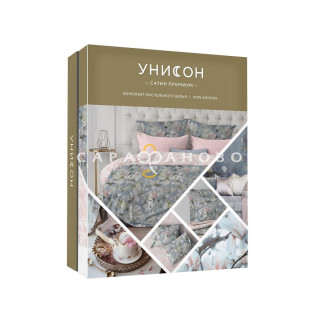 КПБ  Унисон Сатин 15908-1/24193-1 Flora