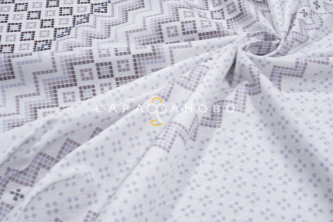 Ткань Бязь 220 см рис. 12507-1 Мирослава (основа)