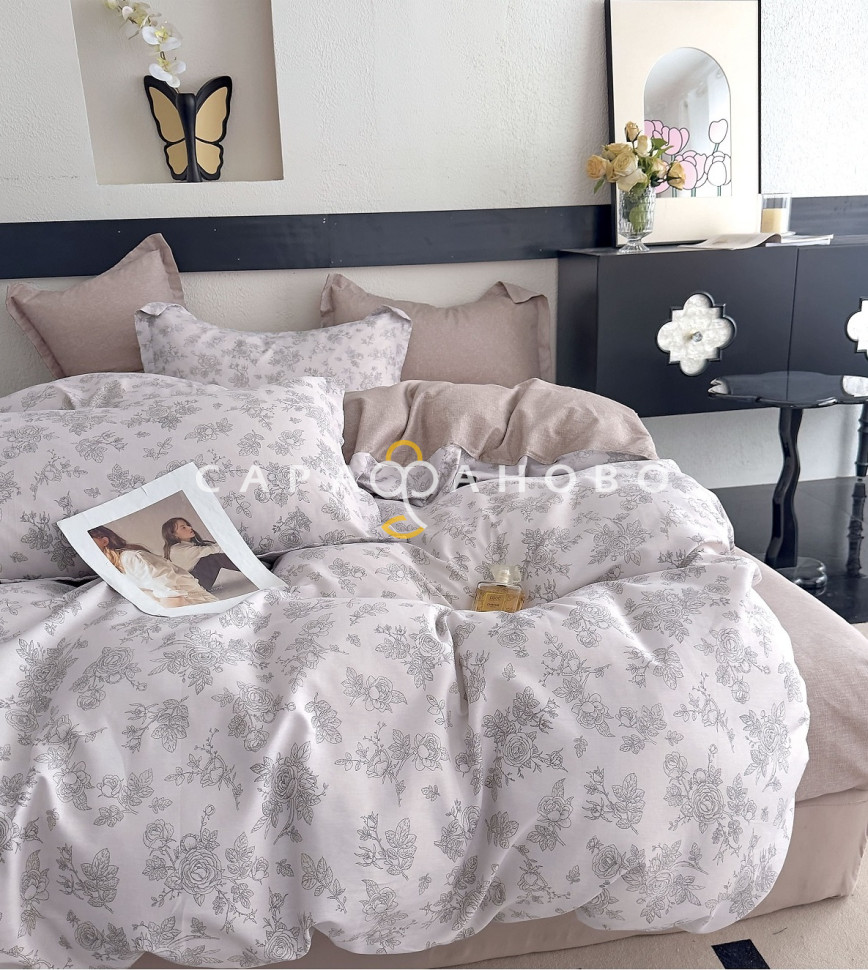 Ткань Сатин Твил 235 см 115 г/м2 А+В рис 27013